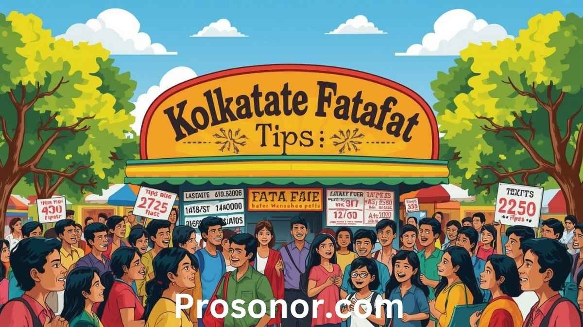 Kolkata Fatafat Tips